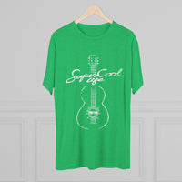 Super Cool Guitar Unisex Tri-Blend Crew Tee