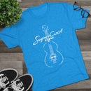 Super Cool Guitar Unisex Tri-Blend Crew Tee