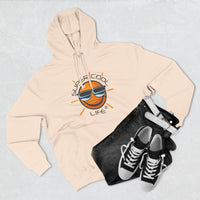 Super Cool Three-Panel Fleece Hoodie