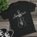 Super Cool Guitar Unisex Tri-Blend Crew Tee