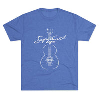 Super Cool Guitar Unisex Tri-Blend Crew Tee