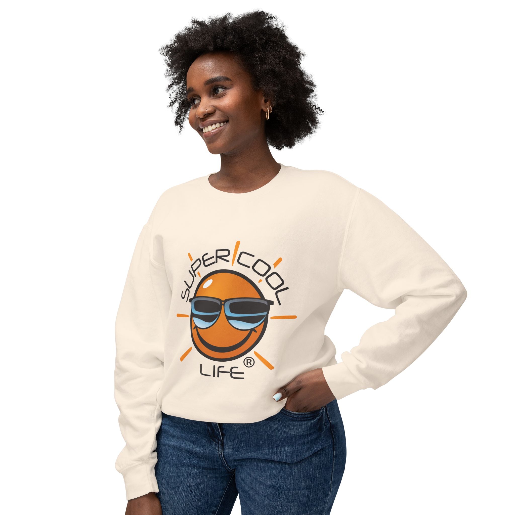 Unisex Lightweight Crewneck Sweatshirt