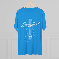 Super Cool Guitar Unisex Tri-Blend Crew Tee