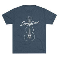 Super Cool Guitar Unisex Tri-Blend Crew Tee