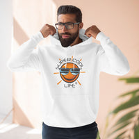 Super Cool Three-Panel Fleece Hoodie