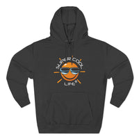 Super Cool Three-Panel Fleece Hoodie